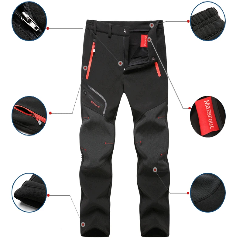 Women Winter Skiing Camping Trekking Climb Hiking Windproof Outdoor Hood Travel Waterproof Coat Fur Jacket Fishing 3XL Oversized