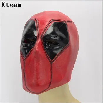 

Hot Sale Movie Deluxe Adult Latex Deadpool Mask Cosplay Deadpool Full Face Helmet Handmade Party Cosplay Mask Fancy dress cos
