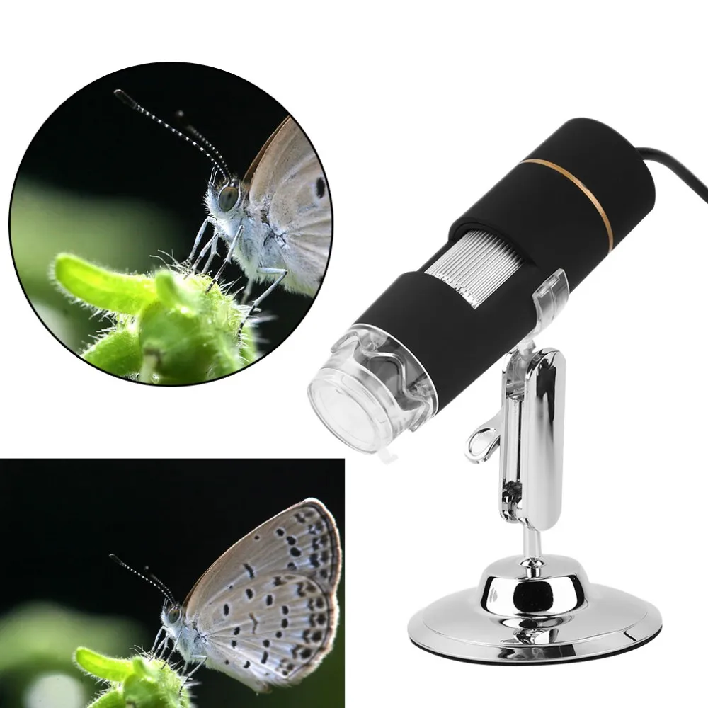 

New Popular Portable Digital 50-1000X 2MP USB 8LED Microscope Endoscope Video Camera Magnifier