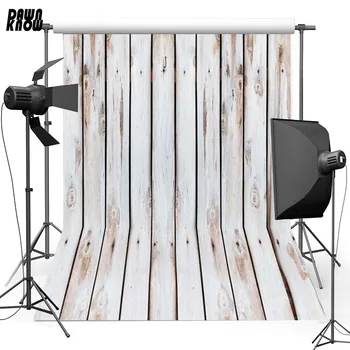 

DAWNKNOW Wood Floor Vinyl Photography Background For Baby New Fabric Polyester Backdrop For Wedding Photo Studio Floor665