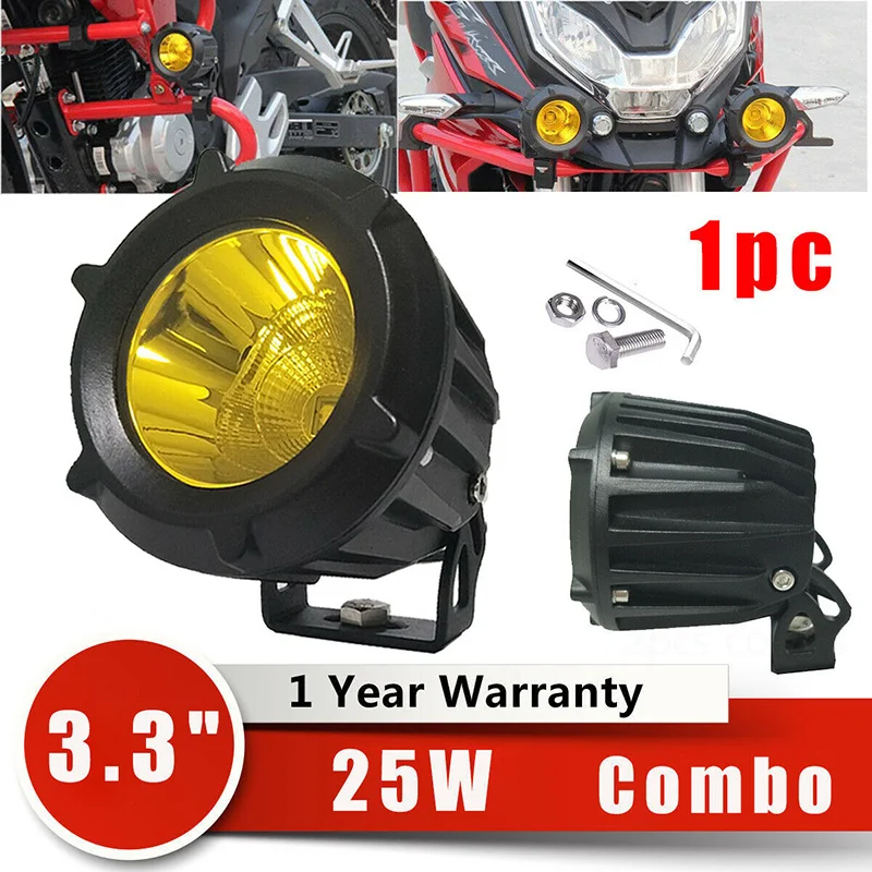 

Amber LED Driving Working Fog Light Lamp For Off-Road Trucks Car Durable Parts