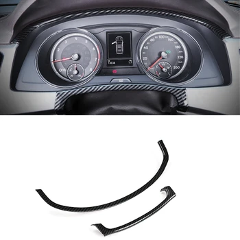 

Interior Accessories Dashboard Carbon Fiber ABS Trim 2pcs For Volkswagen VW Teramont Atlas 2017 2018 2019