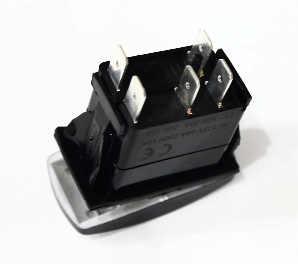 DC 12V 24V Waterproof IP66 BUNNY BURNERS Rocker Switch GREEN Led lamp 5 Pin  ON/OFF SPST-in Car Switches & Relays from Automobiles & Motorcycles on ...