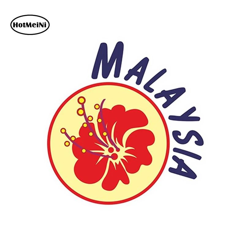 HotMeiNi Car Styling Car Sticker Malaysia Vinyl Sticker Laptop Travel