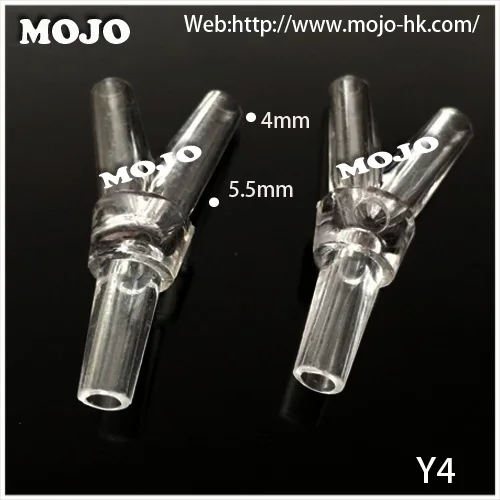 

2019 Free shipping!(100pcs/Lots) MJ-Y4 GPPS hose joint Three way connectors 4mm Y type pipe fitting