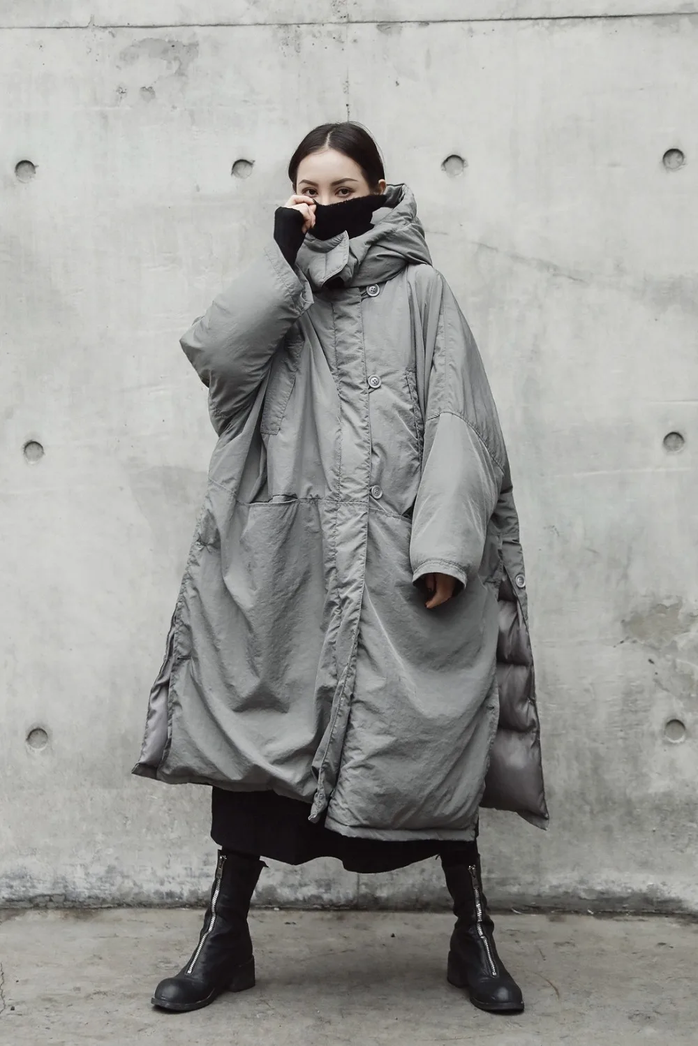Женская парка Cakucool черная длинная с хлопковой подкладкой|cotton liner|women winter parkawinter parka