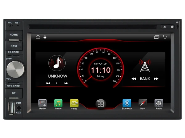 

Fit for UNIVERAL 2DIN Double din 178*100 OTOJETA android 9.1 Wifi car dvd player tape recorder handfree gps car audio headunits