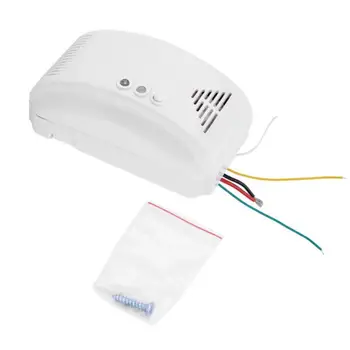 

Natural Gas Alarm Sensor 12V Gas Detector Sensor Gas leaking Detect LED Flash Alarm Sound Propane Butane LPG Natural Alarm