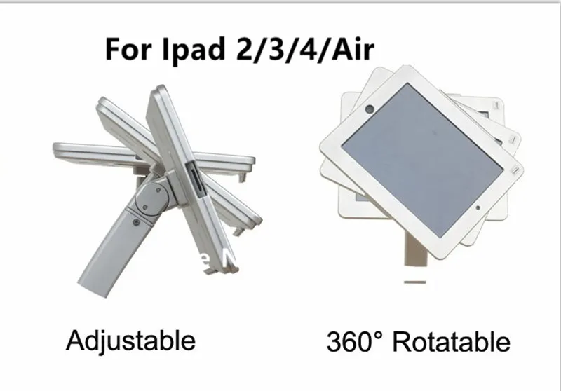 Lockable e Chave Titular de Segurança da Tabuleta 4 com Caixa de Metal Dispositivo Anti-roubo Ipad2 - 3 5 Sistema EAS