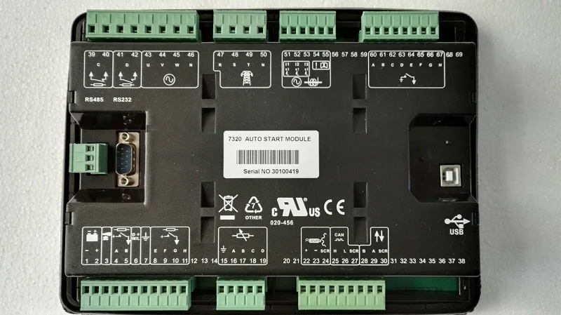  high quality Auto Start Control Module 7320 replace DSE7320 generator controller Auto Mains(Utility