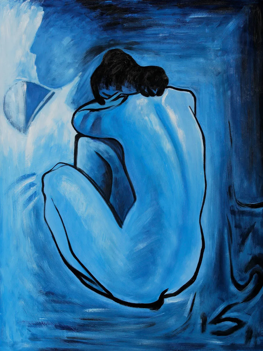 Nude the blue Matisse, page