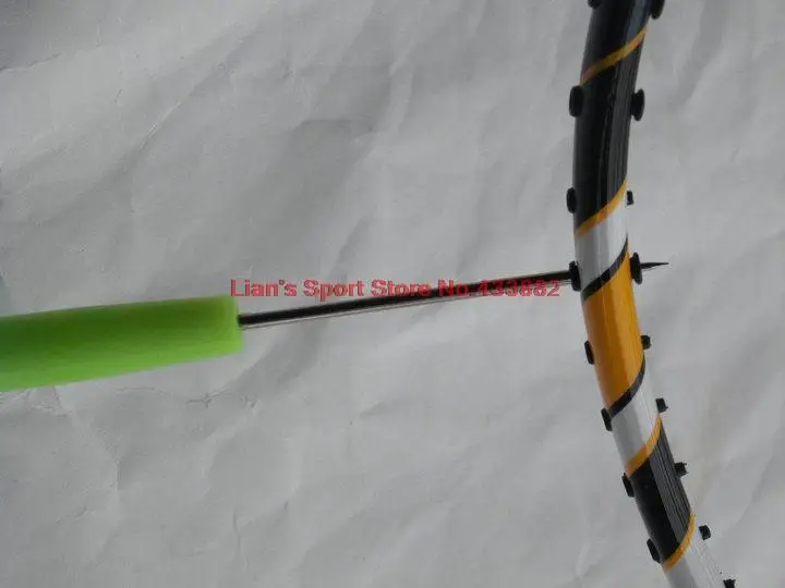 Высокое качество для ракеток для бадминтона и тенниса струнные станки инструмент для нарезки, бадминтона Awl L110OLA