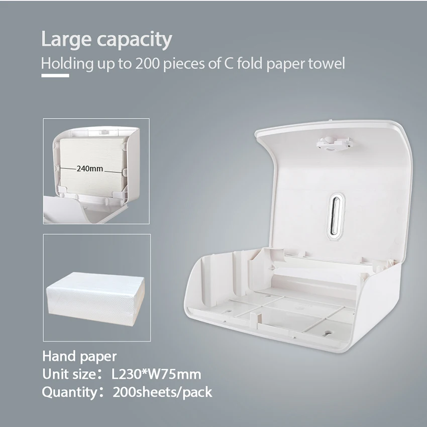 Wall Mounted ABS Plastic Toilet Paper Holder Bathroom Hand Paper Holder Paper Towel Dispenser Tissue box Wall Mounted ABS Plastic Toilet Paper Holder Bathroom Hand Paper Holder Paper Towel Dispenser Tissue box
