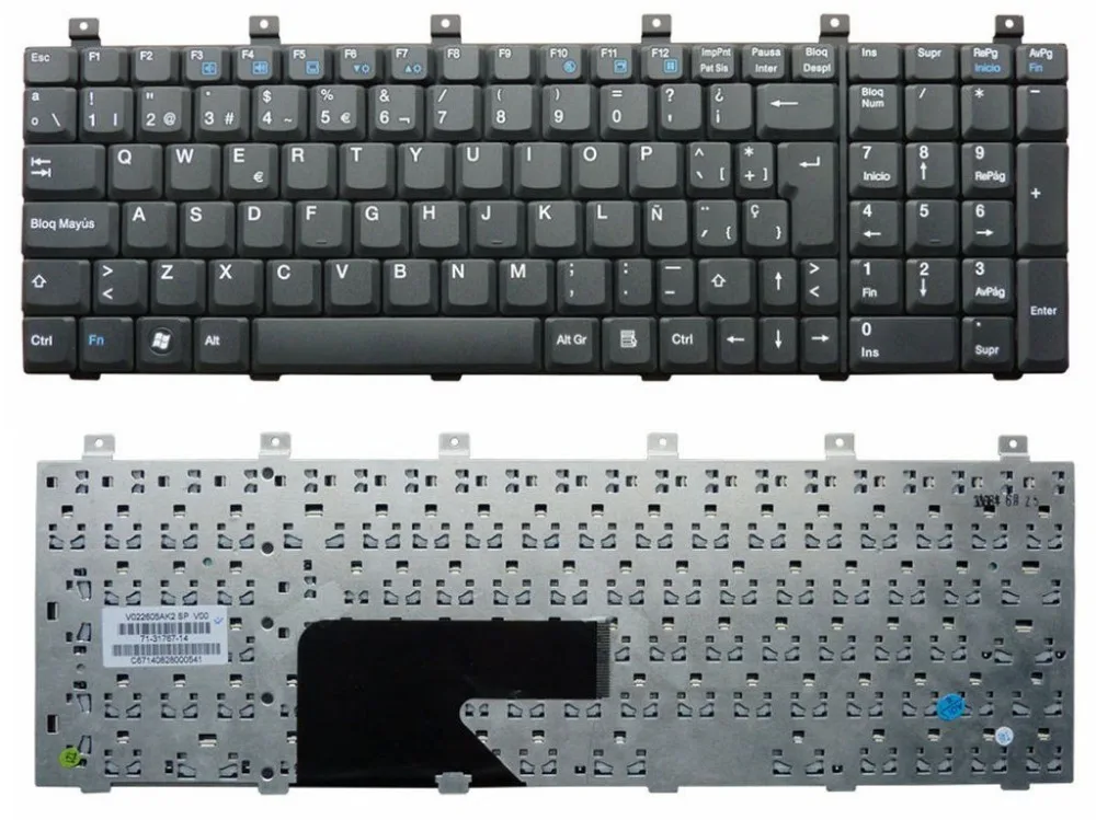 

News keyboard for Gateway V022605AK2 71-31767-14 SP layout
