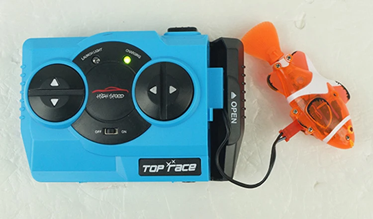 Водонепроницаемый Новинка инфракрасный пульт дистанционного управления зарядка рыбы моделирование Электрический Клоун Рыба Лето играть в воду детские игрушки
