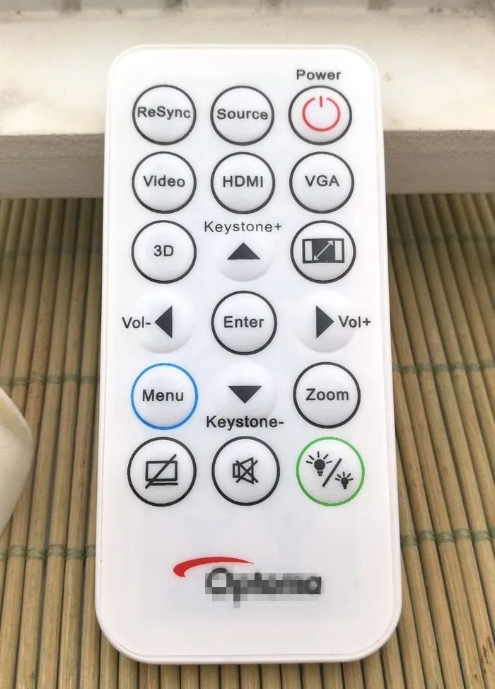 

New Remote Control For OPTOMA W316 S312 W312 OAS191 DM2015 X312 Projector