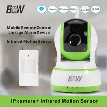 Onvif Wi-Fi Камера Ик + PIR Motion Датчик PnP Охранной сигнализации Крытый Радионяня Беспроводная Ip-камера Системы Видеонаблюдения