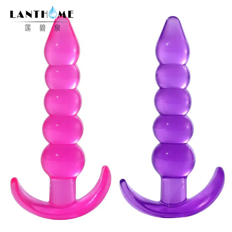 5 Beads Anal Butt Plug Sex Toys G-point Orgasm Adult Masturbation Prostate Massager Ball Dilator Gay for Men Women |