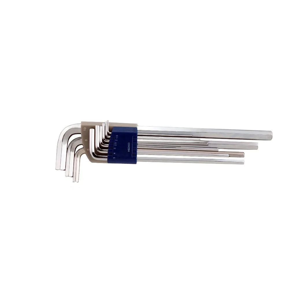 9 Pcs L Shaft Security Torx Hex Key Wrench Screwdriver Set Hand Repair