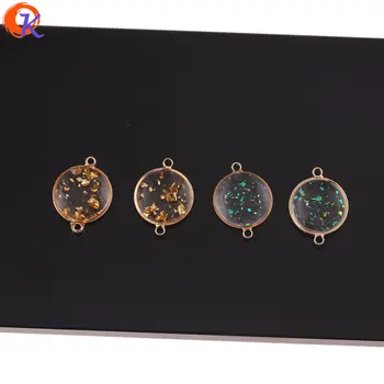 

Cordial Design 15*20MM 50Pcs Jewelry Accessories/Earrings Connectors/Glitter Powder Effect/Hand Made/DIY Making/Earring Findings