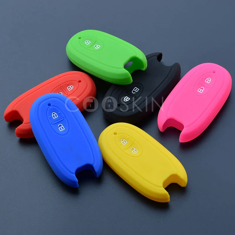 Силиконовый чехол для ключа SUZUKI Swift Sport SX4 SCORSS grand vitara Wagon R stingray Mazda MITSUBISHI 2 Button 10