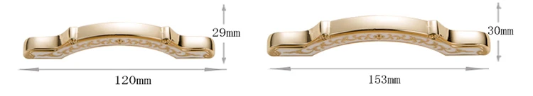 Мебельные ручки белая и золотая для шкафа ручки элегантные ручки для шкафа выдвижные ящики европейские