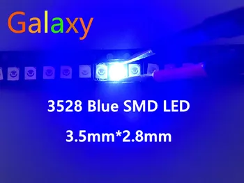 

4000PCS 1210 3528 SMD LED Ultra Bright Blue Light Diode 470-475NM 3.0-3.6V Chip led lamp high lighting