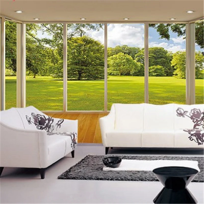 2015Custom 3d photo wall paper Warm a large mural visually expand simple fashion living room bedroom TV 3d mural wallpaper