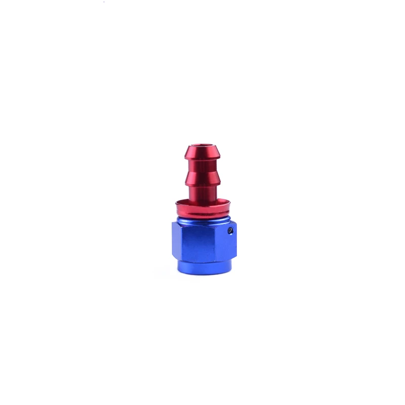 

Push-On Oil Fuel Hose End Fitting Adapter An 12 An12 Aluminum 0 Degree Hose Connector