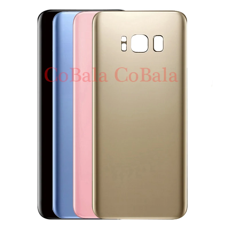 

10Pcs International Version Rear Door For Samsung Galaxy S8 G950 G950F S8 Plus G955 G955F Back Battery Cover Glass Housing Case