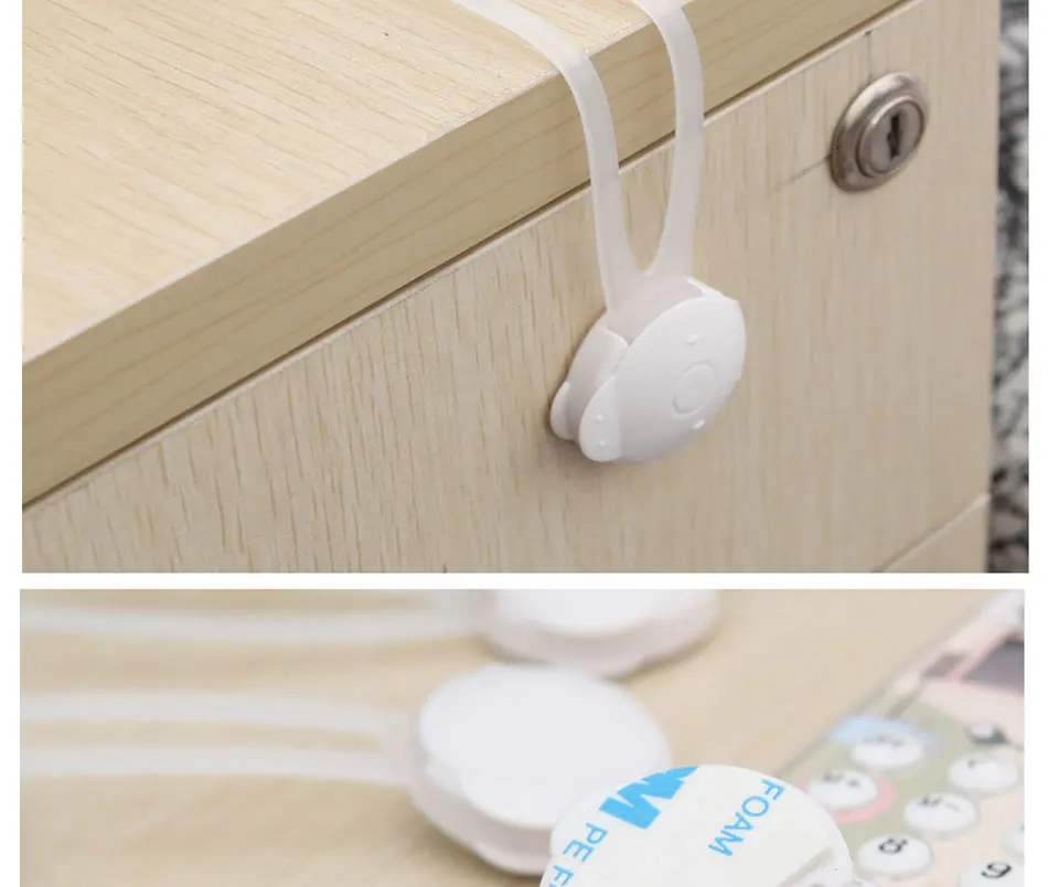 Multi-function Child Baby Safety Lock Cupboard Cabinet Door Drawer Safety Locks Children Security Protector Baby Care