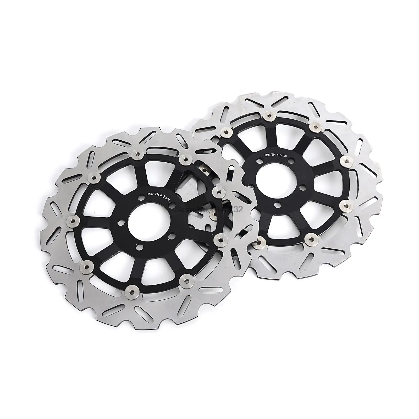 

Floating Front Brake Disc Rotor For Kawasaki ZXR 750 H1-H2 89-90