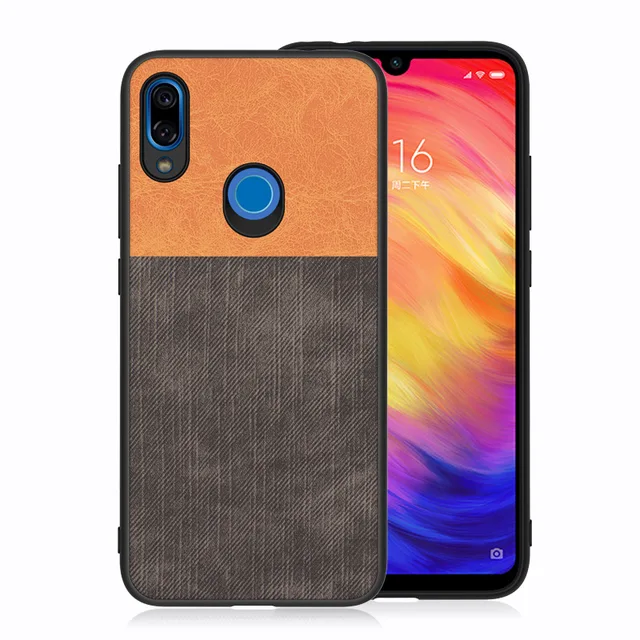 For Xiaomi Redmi Note 7 Case Redmi 7 Silicone Soft Fabric TPU Bumper
