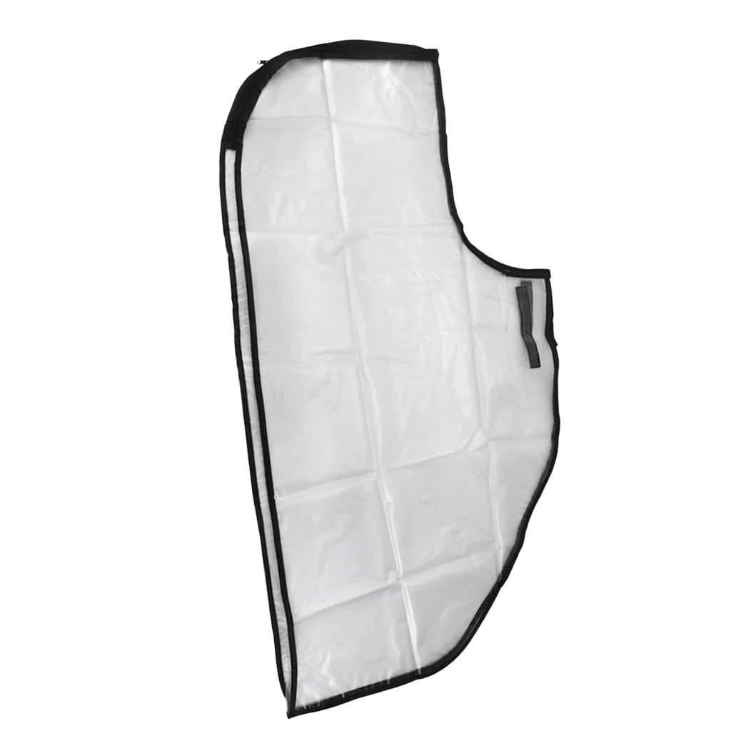 Zipper Golf Clubs Bag Waterproof Rain Cover - Foldable Protection Shield Case Dustproof Golf Cart Accessories