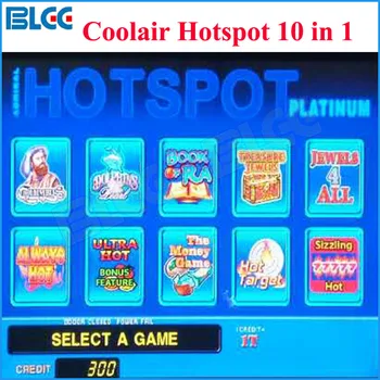 

Coolair Hotspot Plutinum Game Board 10 in 1 Casino Multi Games PCB