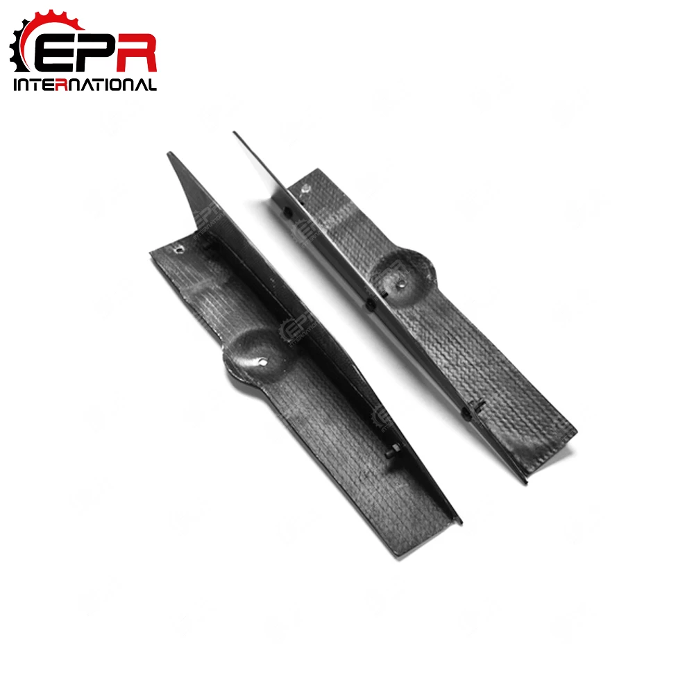 2013 Ver VRS стиль углеродное волокно задний диффузор вертикальный плавник 4 шт.