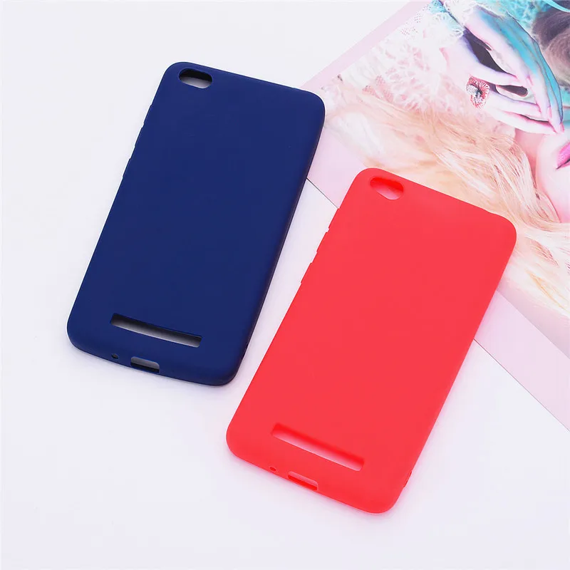 

Xiaomi Redmi 4A Case Cover Soft Silicone Colored Phone Cover Case For Xiaomi Redmi 4A a4 5.0 Phone Back Fundas Redmi 4A Case
