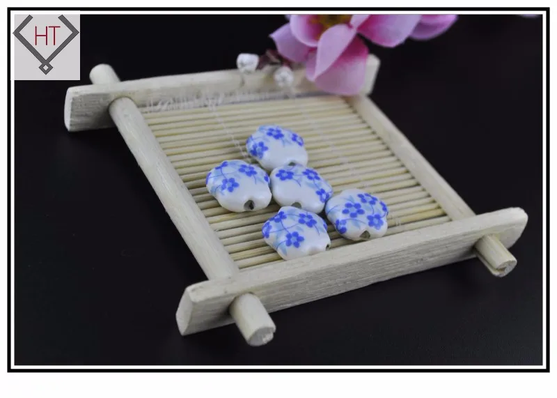 flower ceramic porcelain beads001 (20)