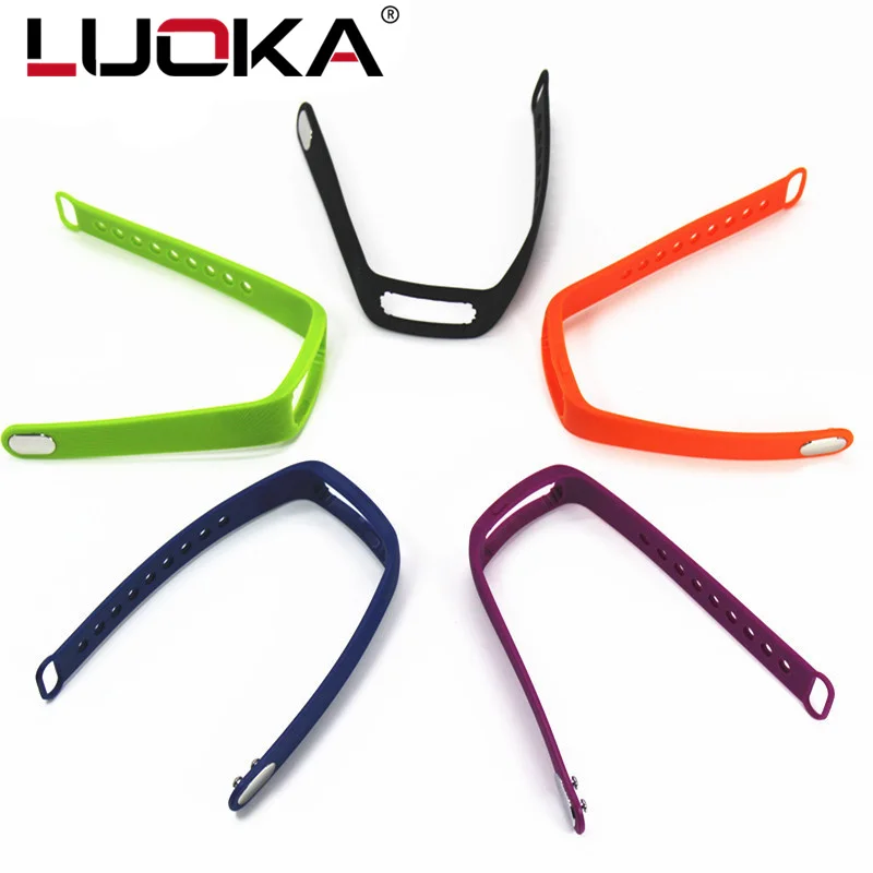 

ID107 Smart Bracelet Smart Band Strap Replacement Watchbands Silicone BELT 5 Colors Accessories For id 107 Smartband Pk Fit Bit