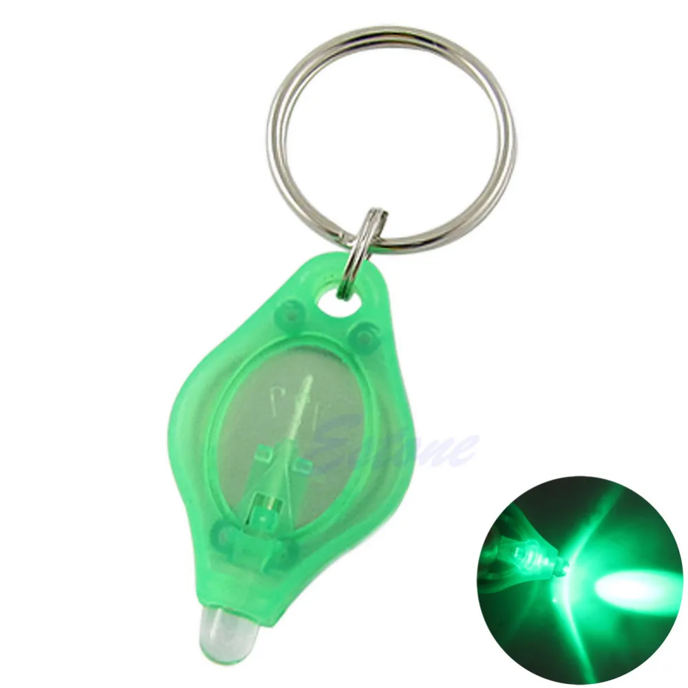 

Mini Micro Super Bright Light LED Camping Flashlight Torch KeyRing Keychain Lamp New