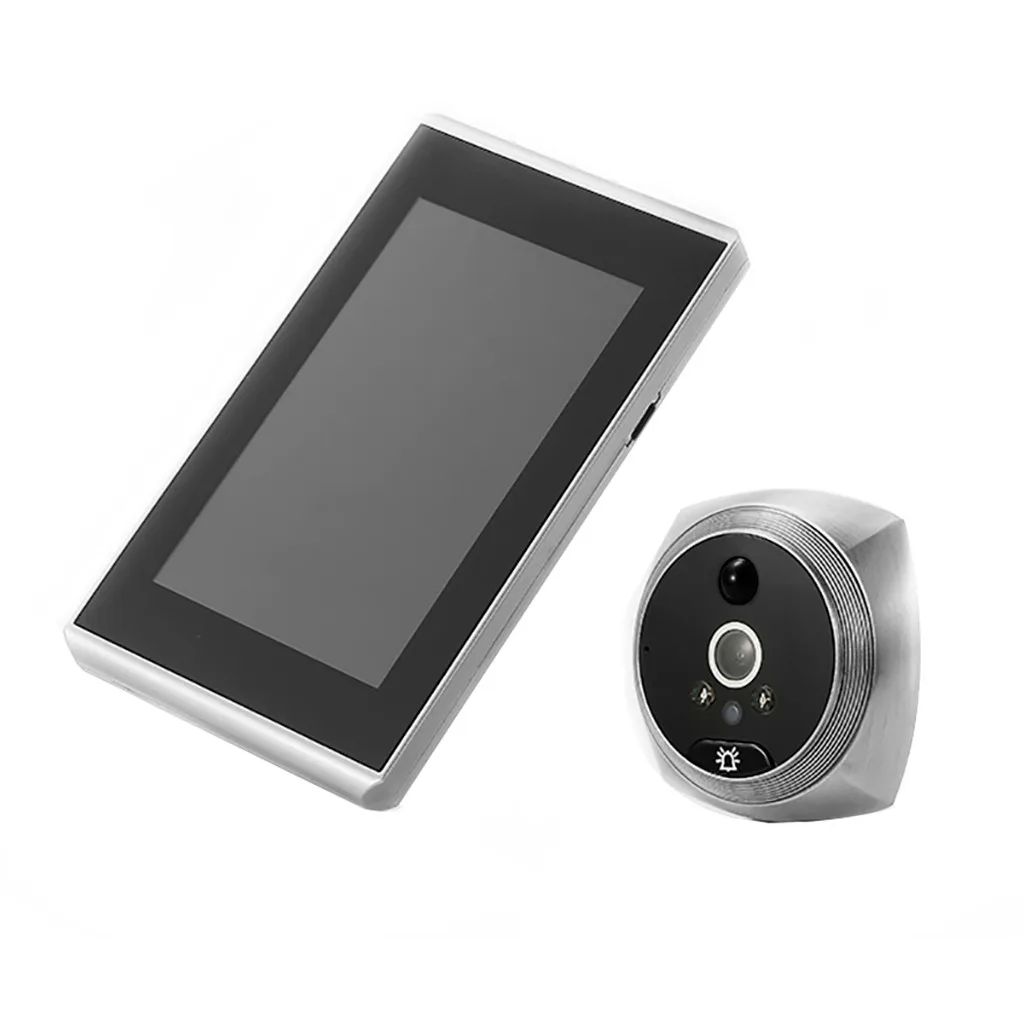 Lntelligent electronic cat's eye 4.3 inch large HD video doorbell smart sensor mobile camera 720P Smart Home Security IP Camera