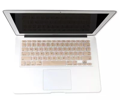 Мягкий золотой для Macbook Air 11 13 Клавиатура пленка Защитная крышка для Mac Pro retina 13 15 12 дюйм чехол для клавиатуры