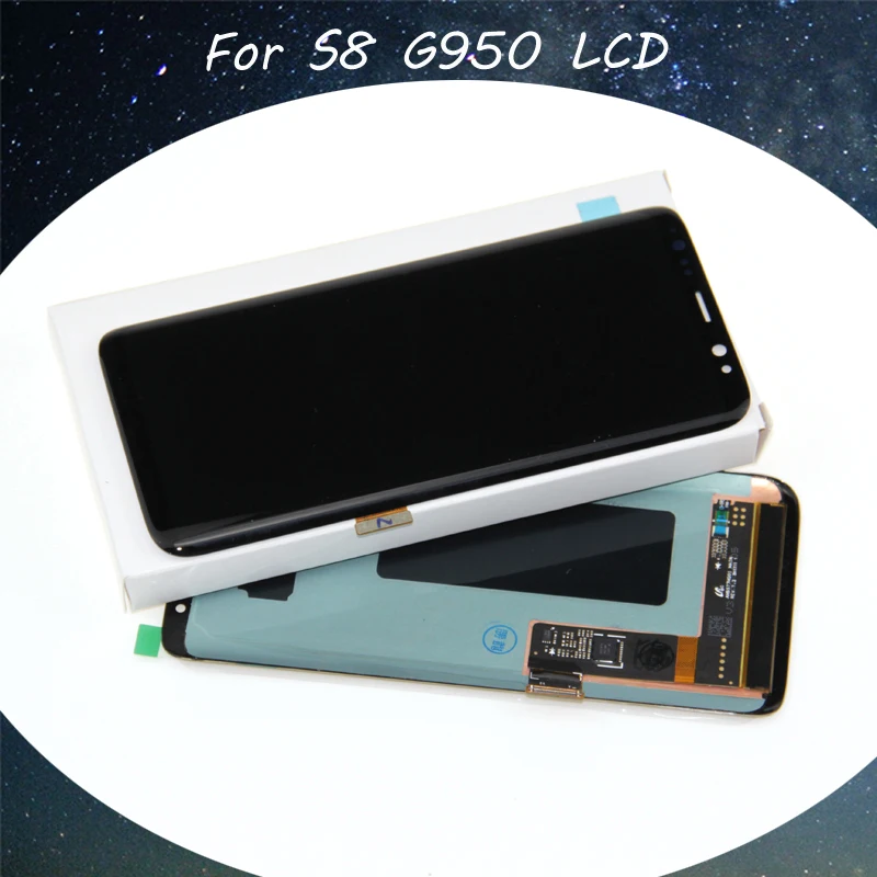 

For Samsung Galaxy S8 G950 S8 G950F Lcd Display Touch Screen Digitizer Assembly Replacement phone Repair Parts