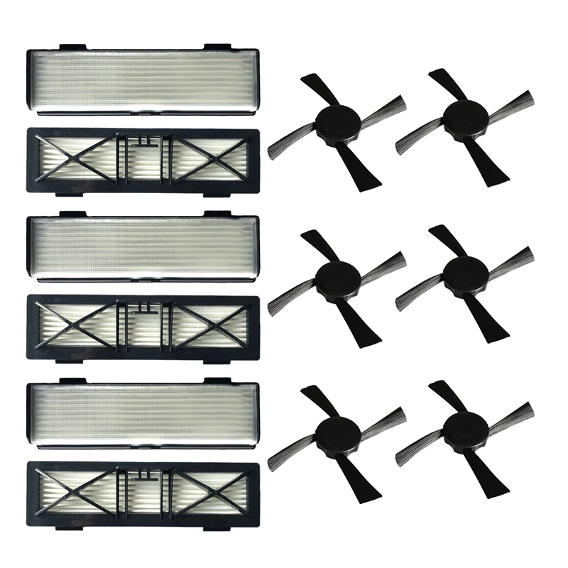 

Dust Hepa Filter+ Side Brush For Neato Botvac D Series D7 D5 D3 D7500 D8500 D800