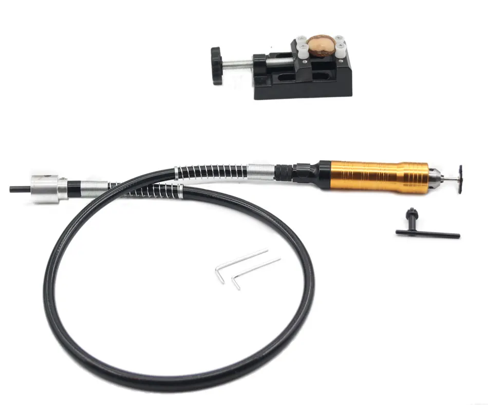 Flexible Shaft Tube clamping size 0-6.5mm for Electric Grinding Tool Shaft Tube for Hand Drill Extension Tube for Hand Drill harbor freight vise