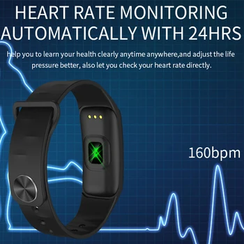 

Smart bracelet heart rate smart band smartwatch calories pedometer sport tracker smart wristband waterproof best gift for friend