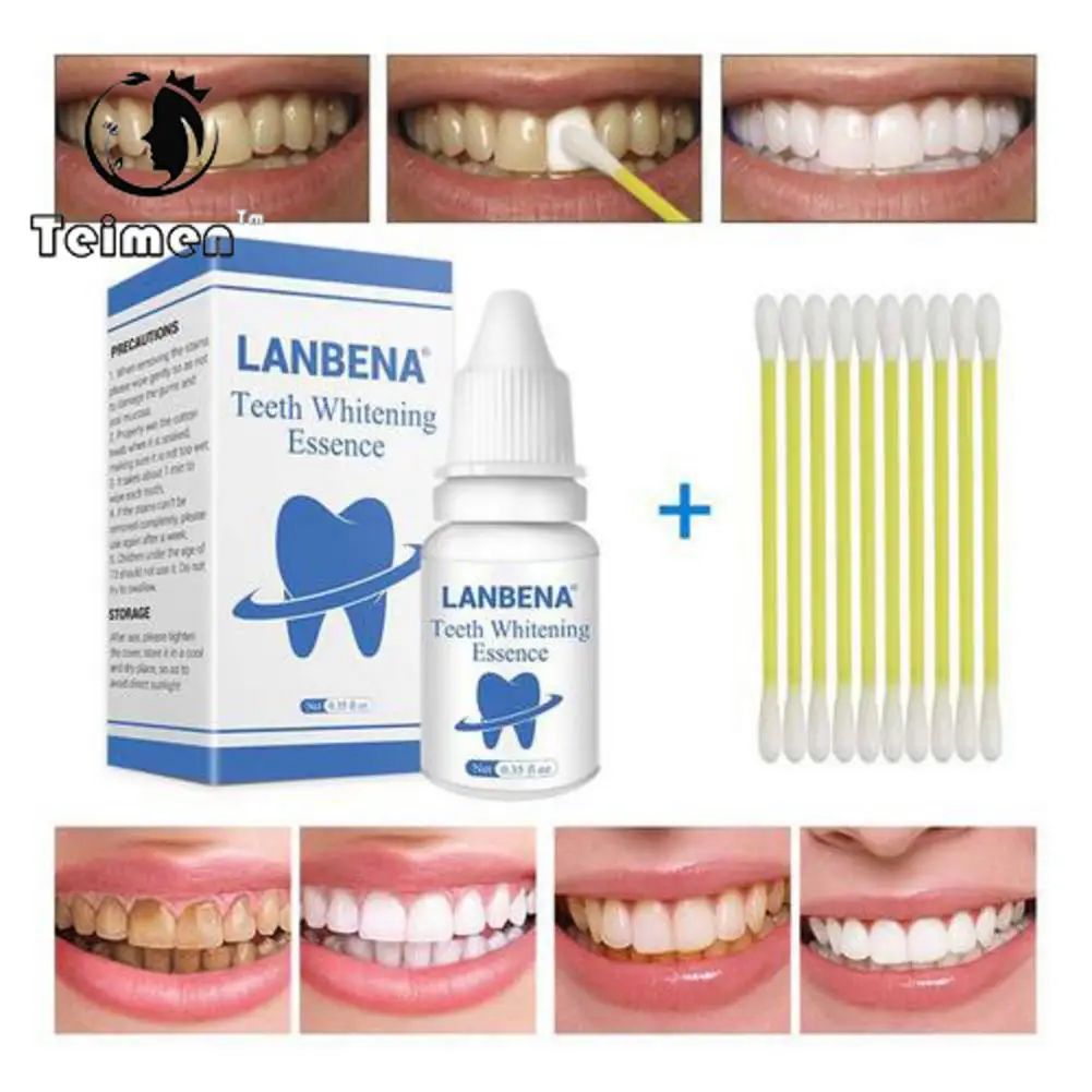 LANBENA уход за зубами полости рта отбеливающая вода жидкость для удаления зубного налета гигиена полости рта Очищающая сыворотка