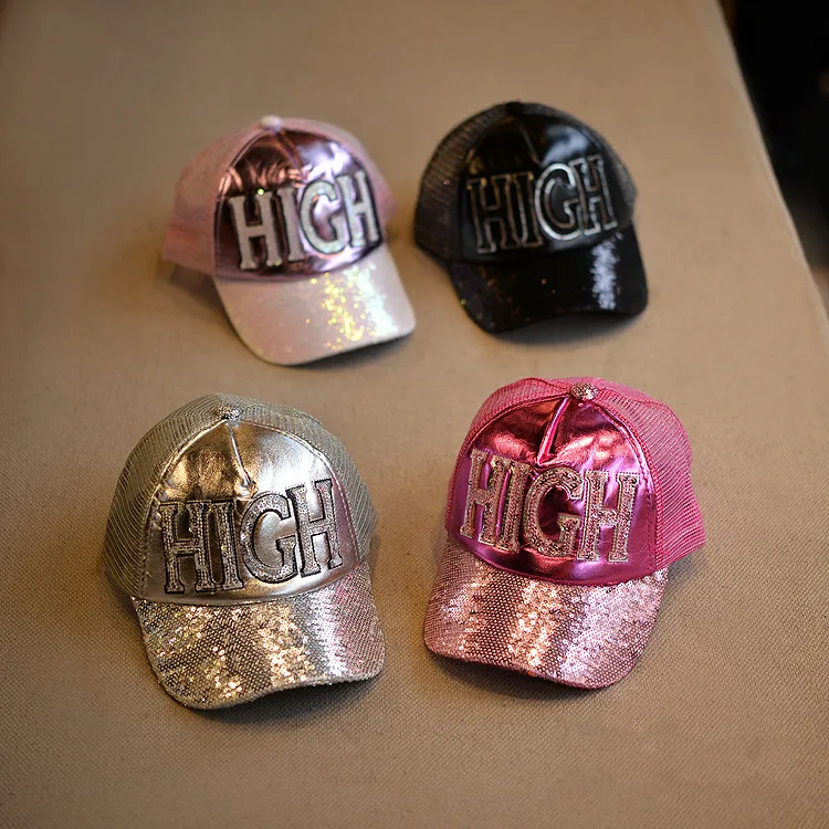 girls peak cap