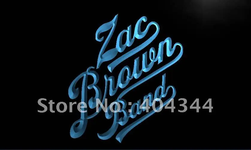 LF230-Zac коричневый ремешок светодиодный неоновый свет вывеска домашний декор ремесла