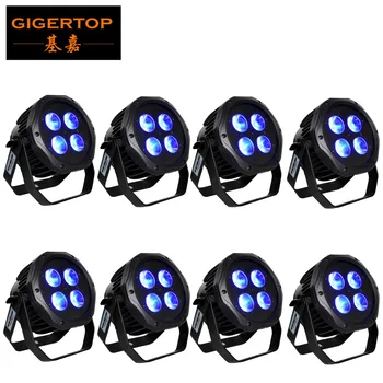 

Discount Price 8 Unit 4x18W 6IN1 RGBWA UV Color Battery Power Wireless LED water proof par Battery 7-8 Hours Work Mini Compacted